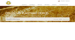 Desktop Screenshot of druvod.cz