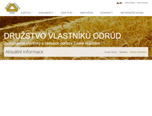 Tablet Screenshot of druvod.cz